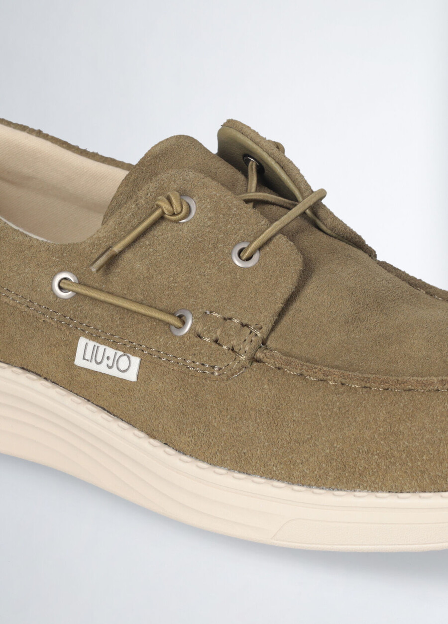 casual suede loafers