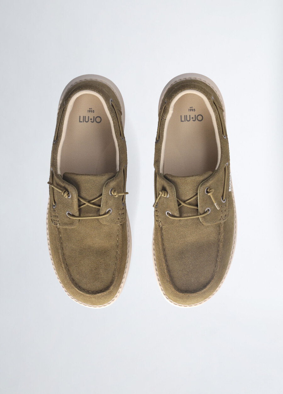 casual suede loafers