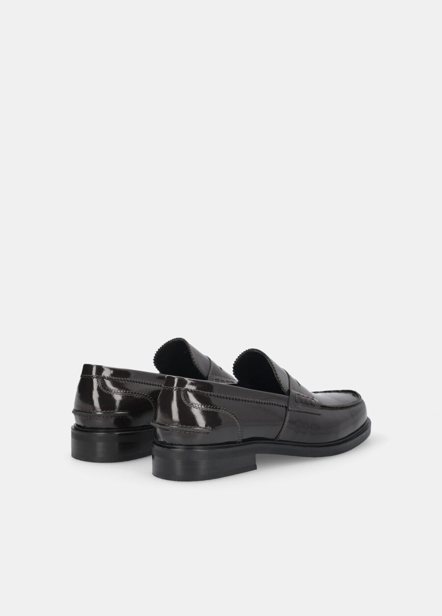 mens leather loafers