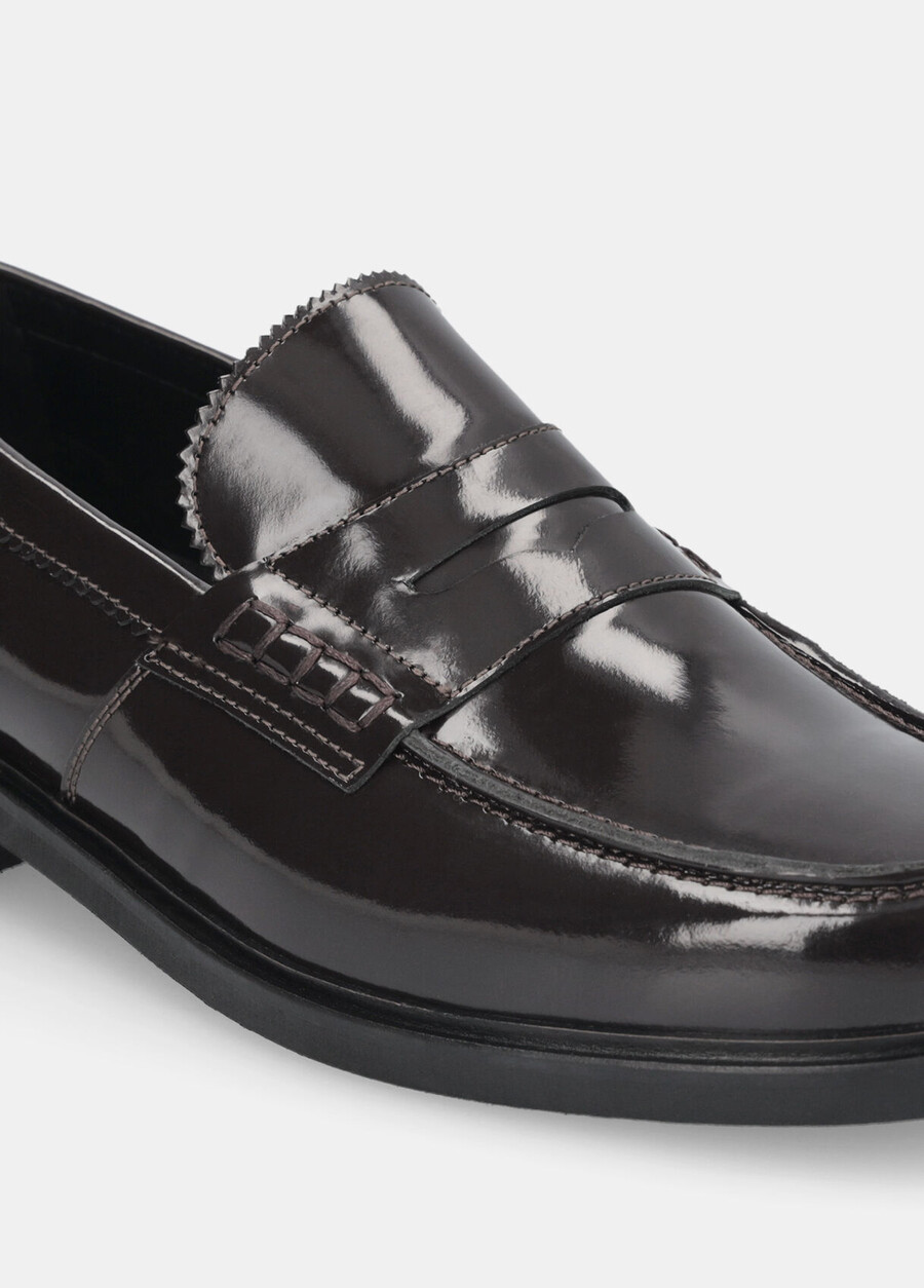 mens leather loafers