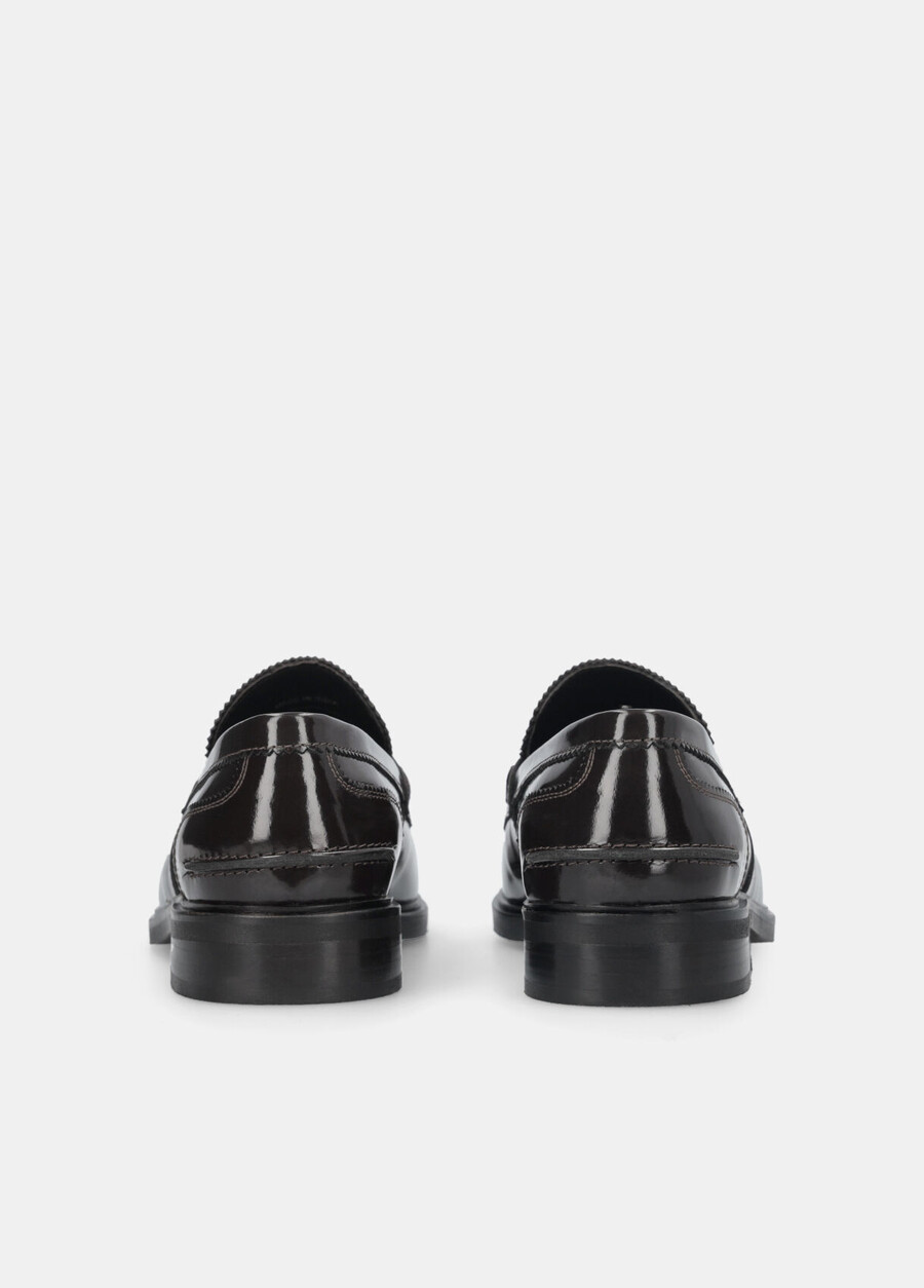 mens leather loafers