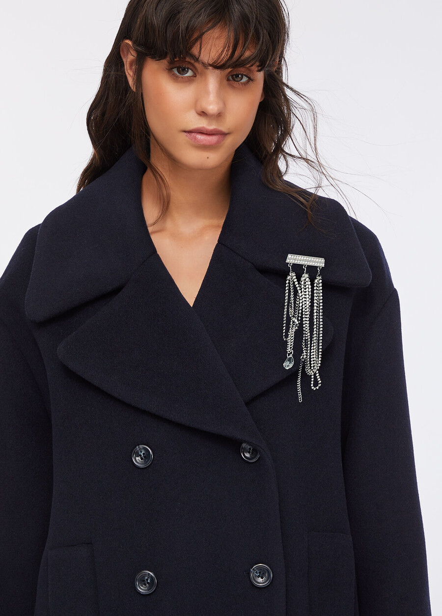 liu jo better wool peacoat