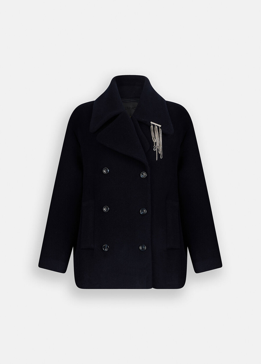 liu jo better wool peacoat