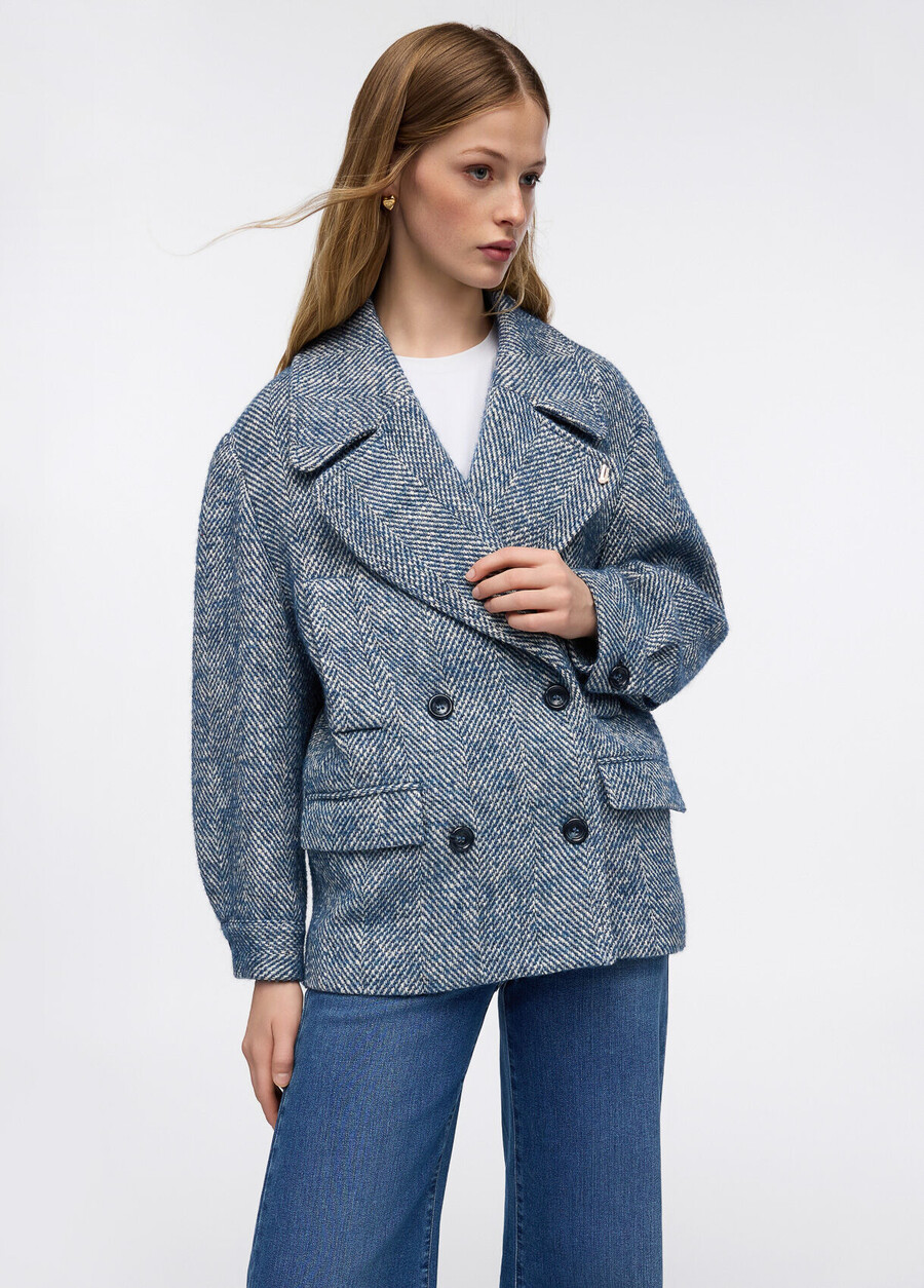 wool and alpaca peacoat