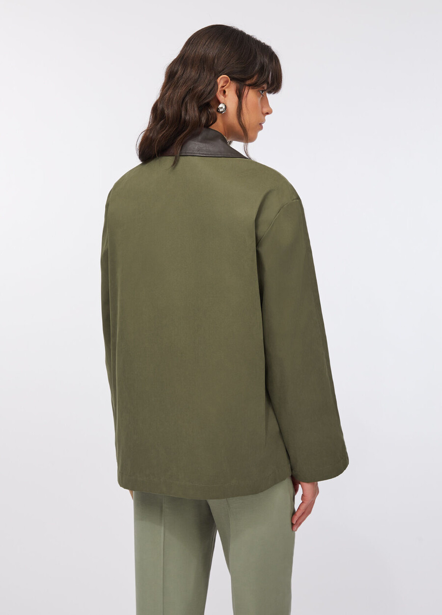 jacket with bejewelled embroidery