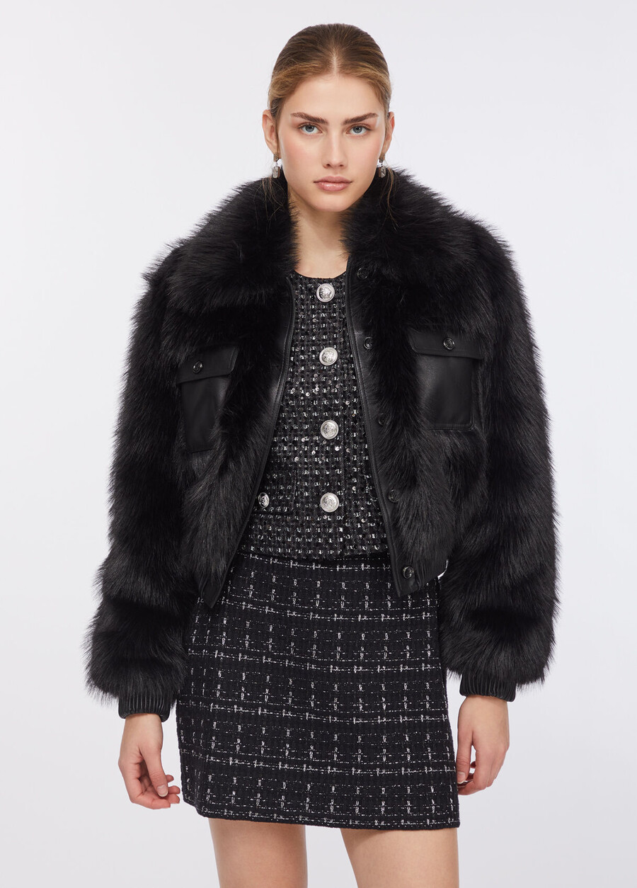 faux fur jacket