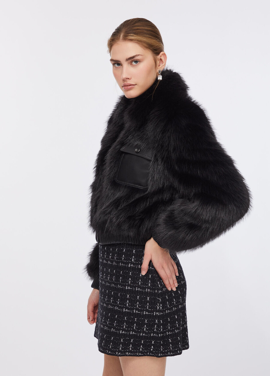 faux fur jacket