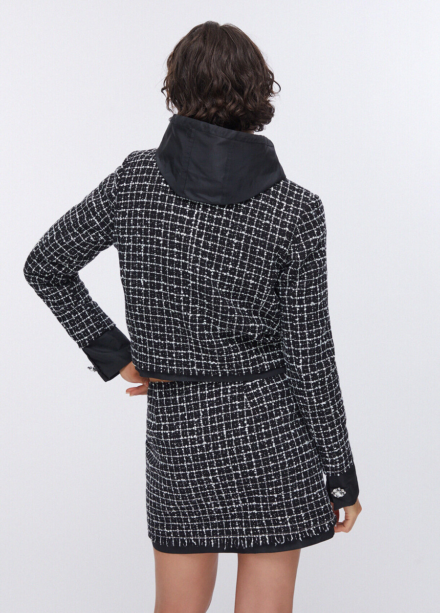bouclè boxy jacket