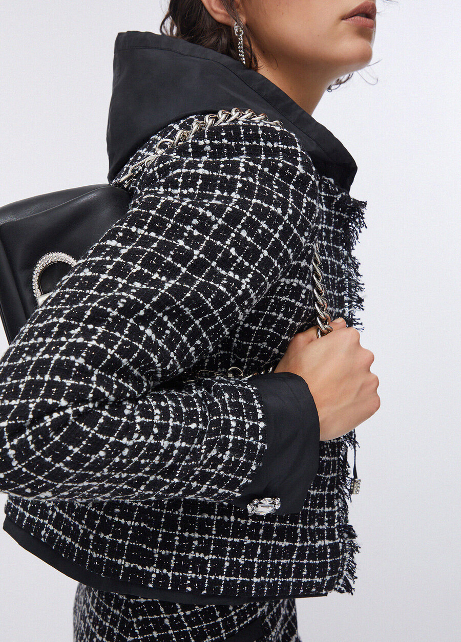 bouclè boxy jacket