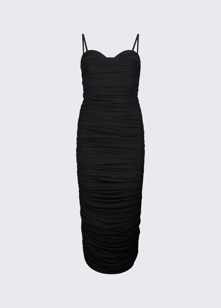 short tulle dress
