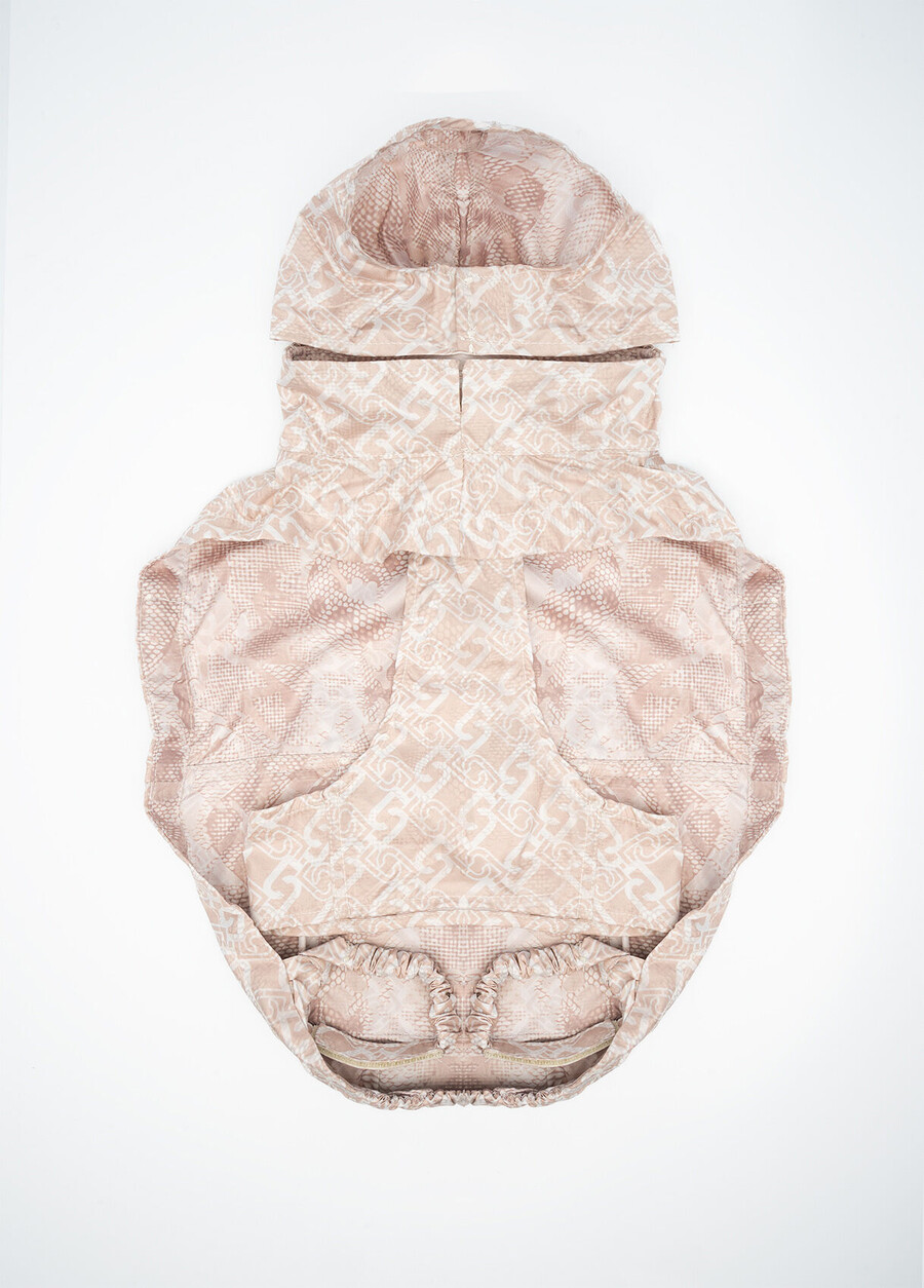 liu jo pets double-face raincoat