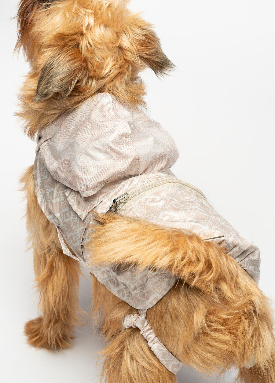 liu jo pets double-face raincoat
