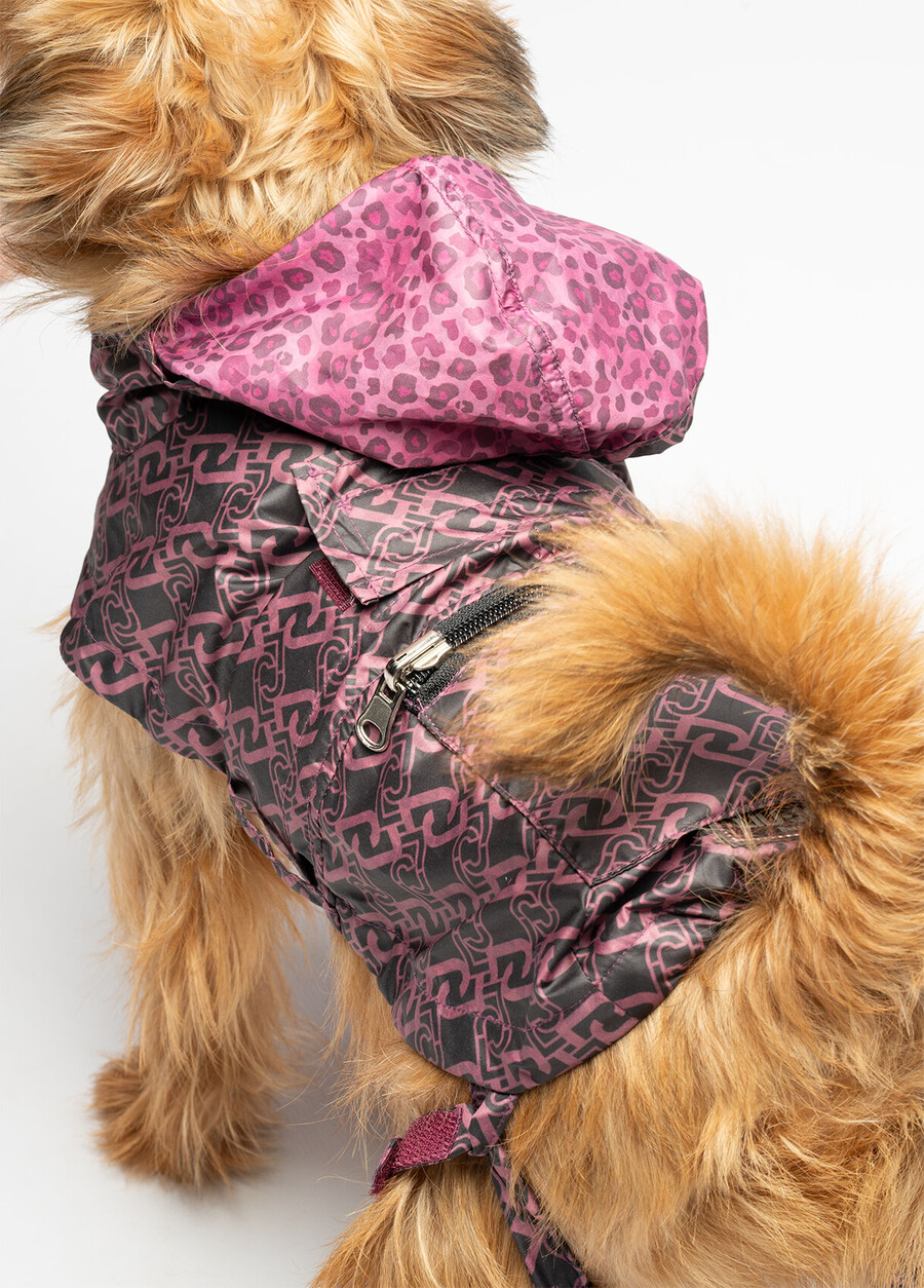liu jo pets double-face raincoat