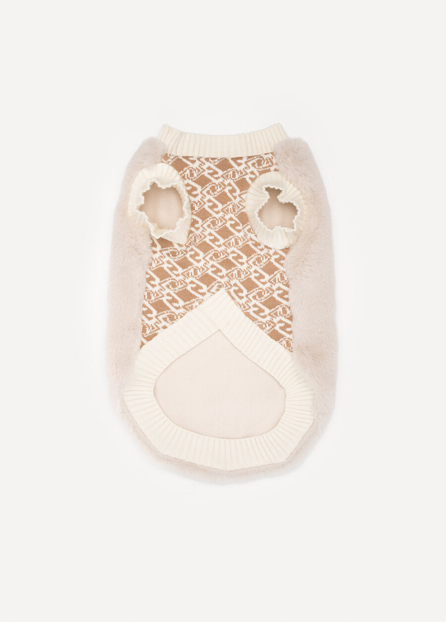 liu jo pets wool and cashmere jumper