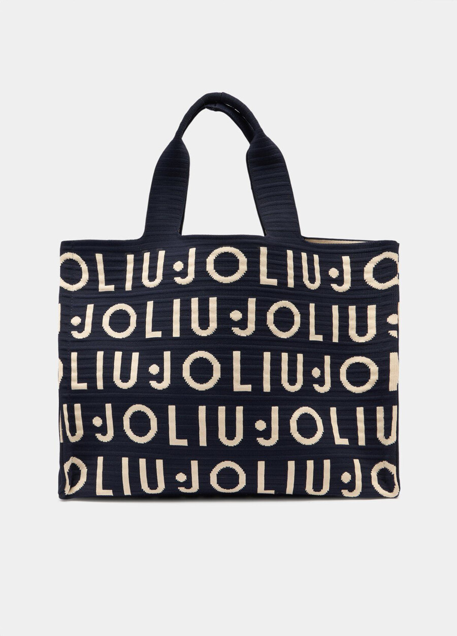 medium knit tote bag
