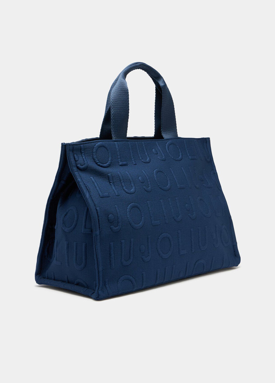 medium knit tote bag