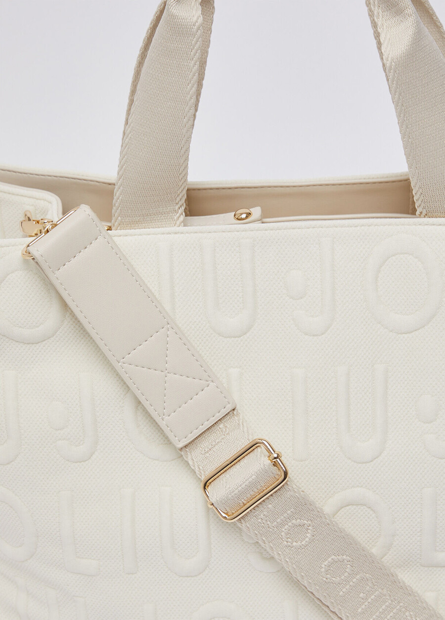 medium knit tote bag