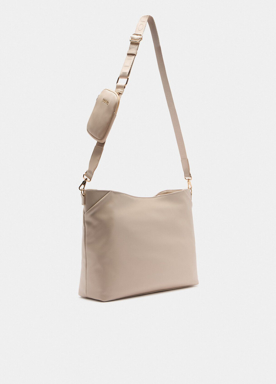 medium tote bag with charm