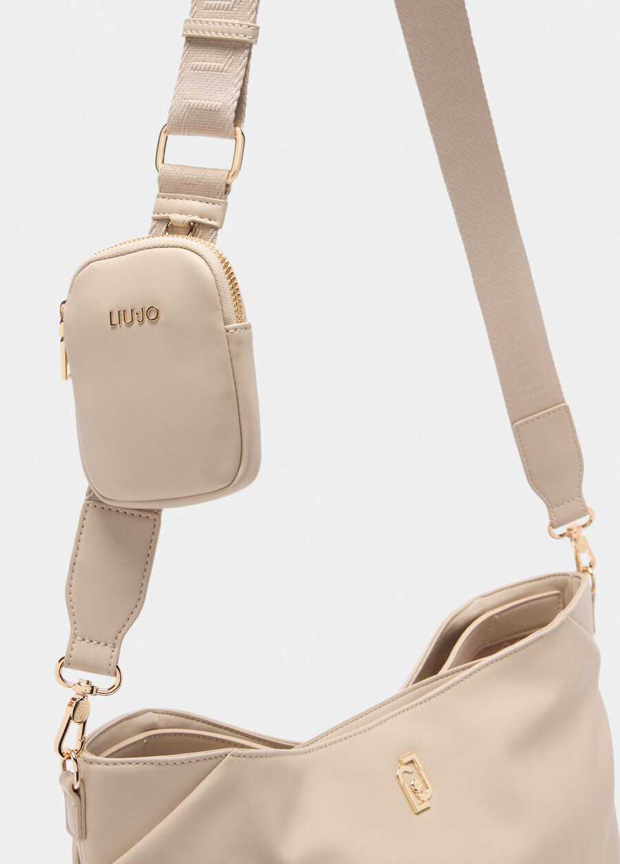 medium tote bag with charm