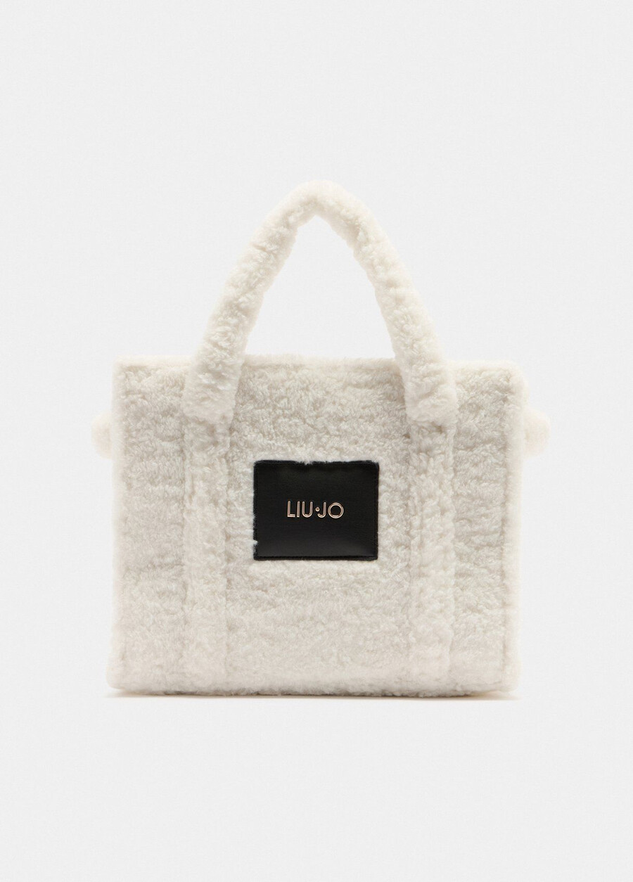 medium teddy tote bag
