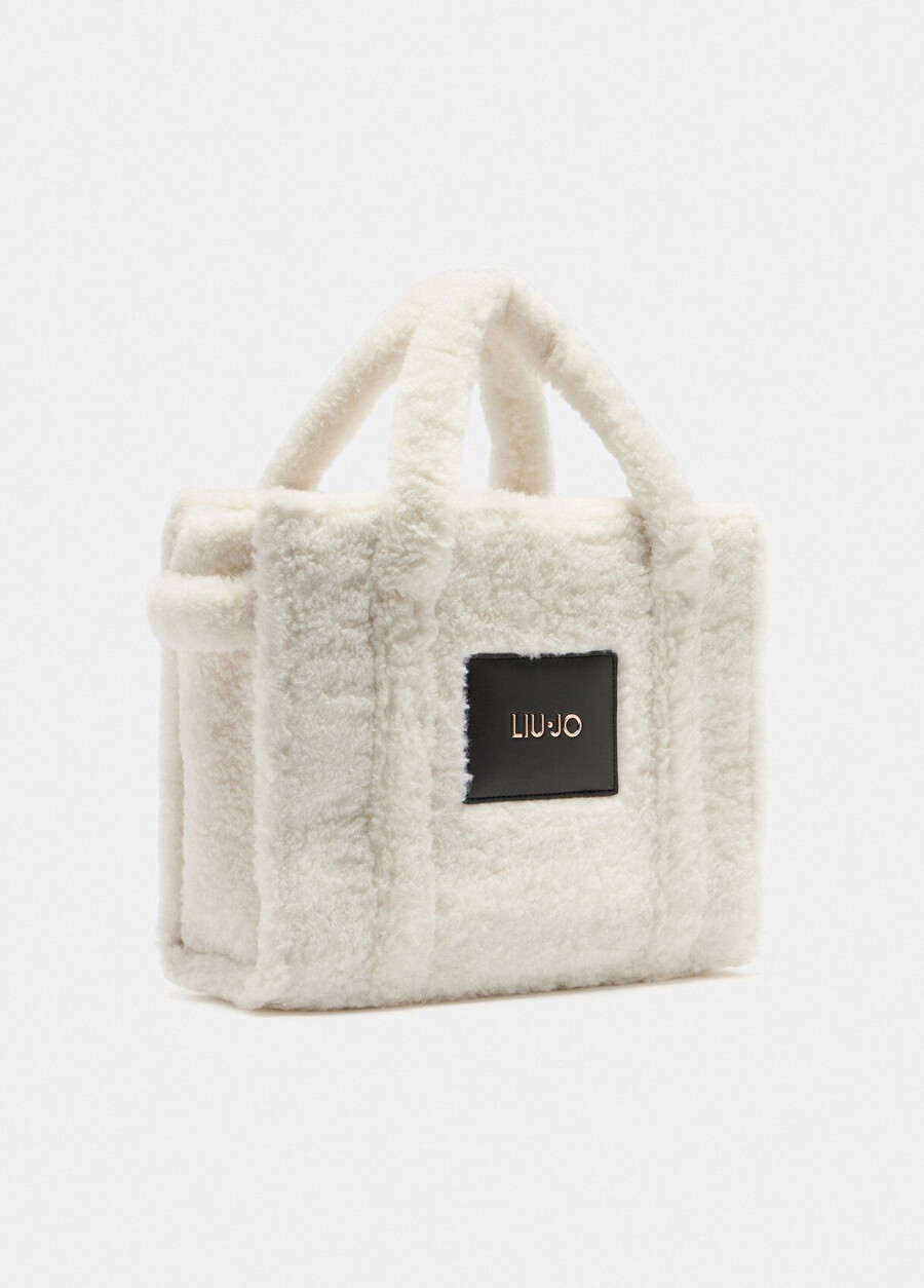 medium teddy tote bag