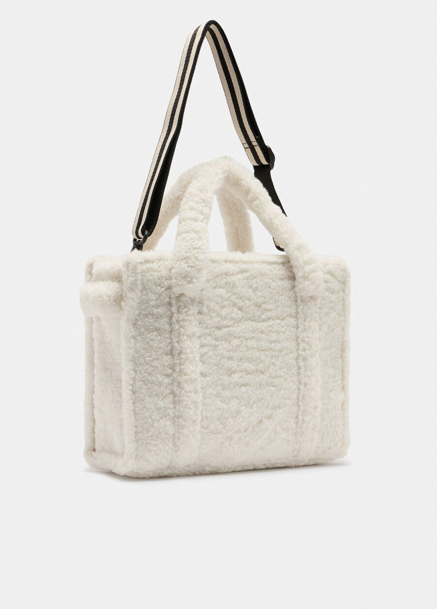 medium teddy tote bag