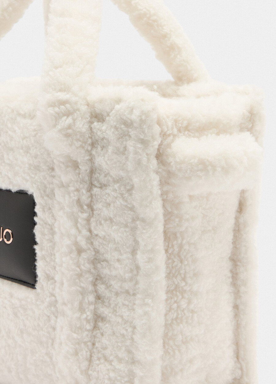 medium teddy tote bag
