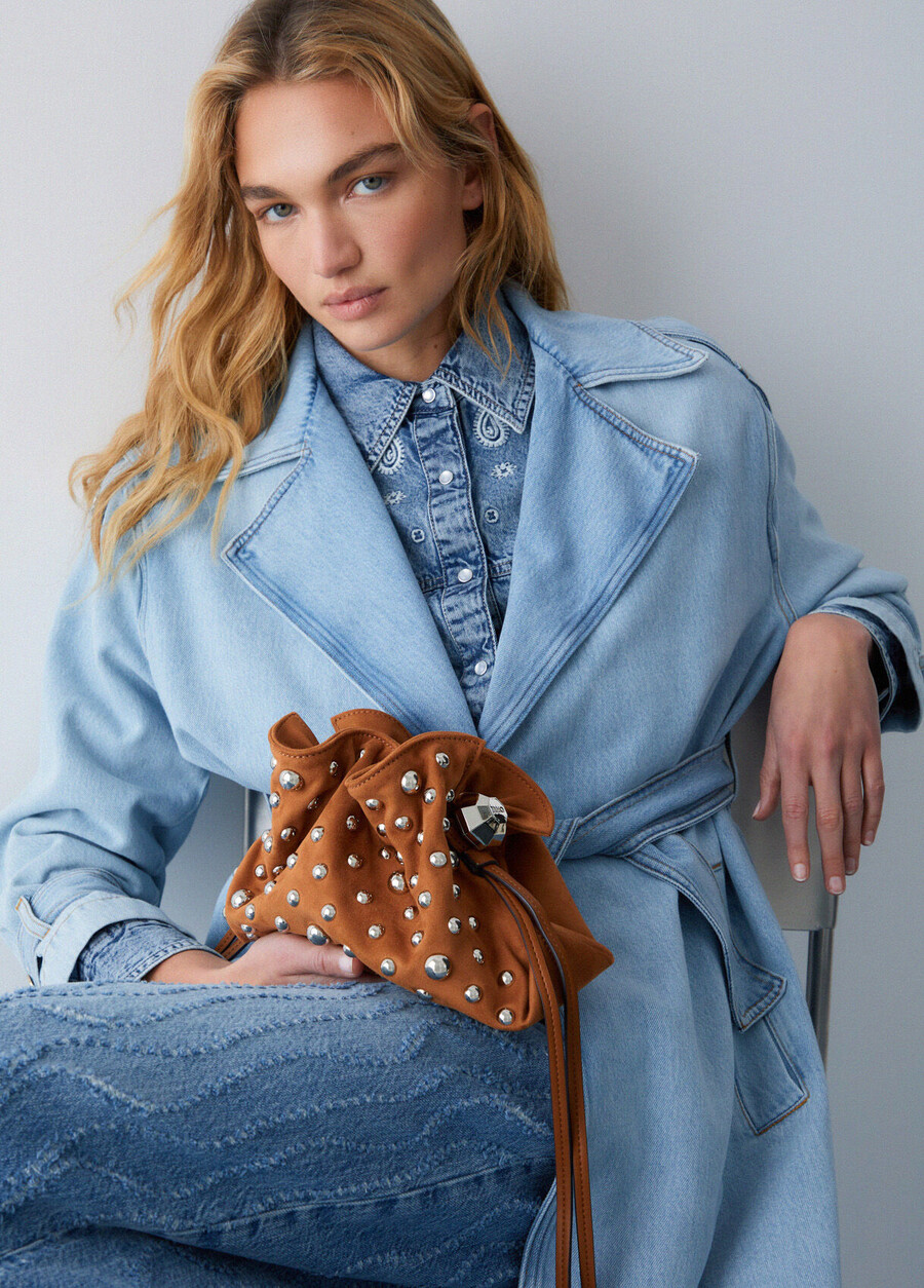 small riccy bag with studs
