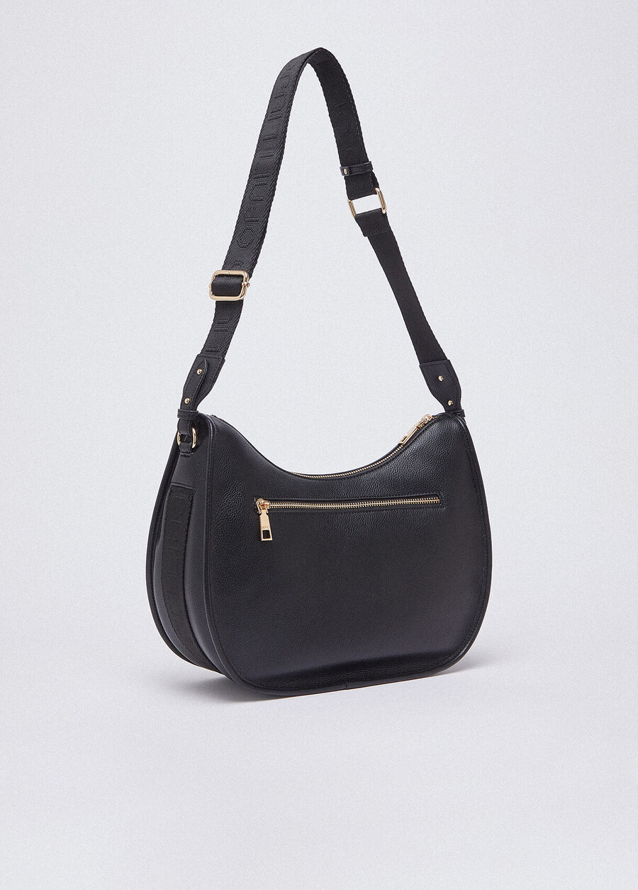 medium zip-up hobo bag