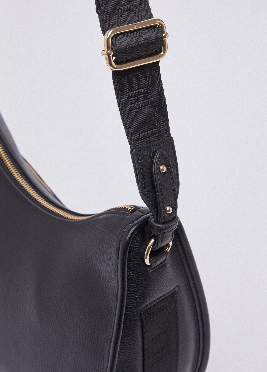 medium zip-up hobo bag