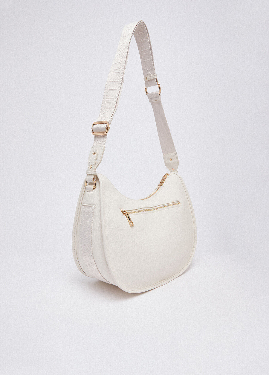 medium zip-up hobo bag