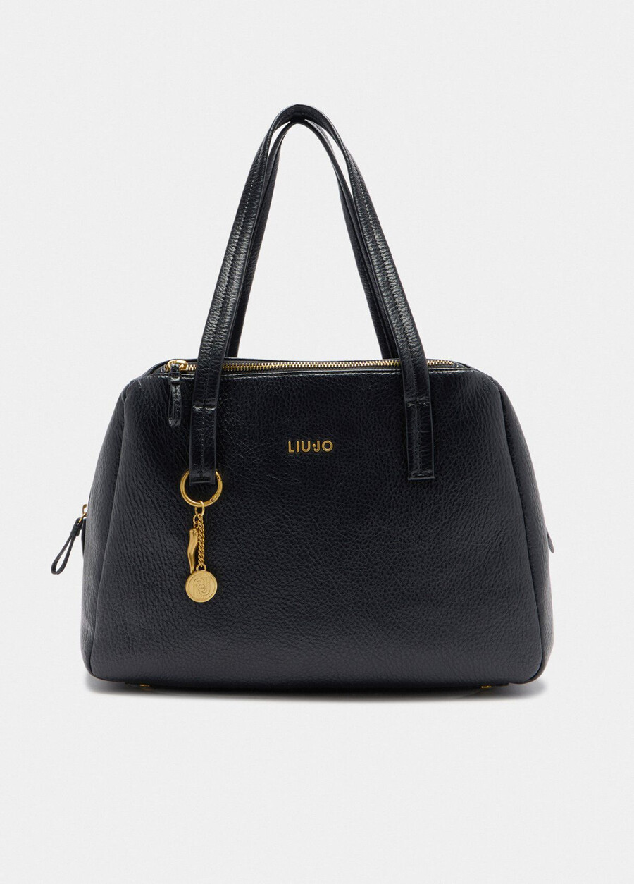 medium satchel with charm