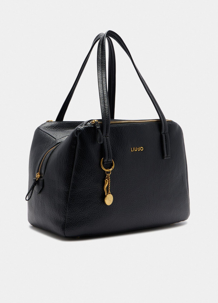 medium satchel with charm