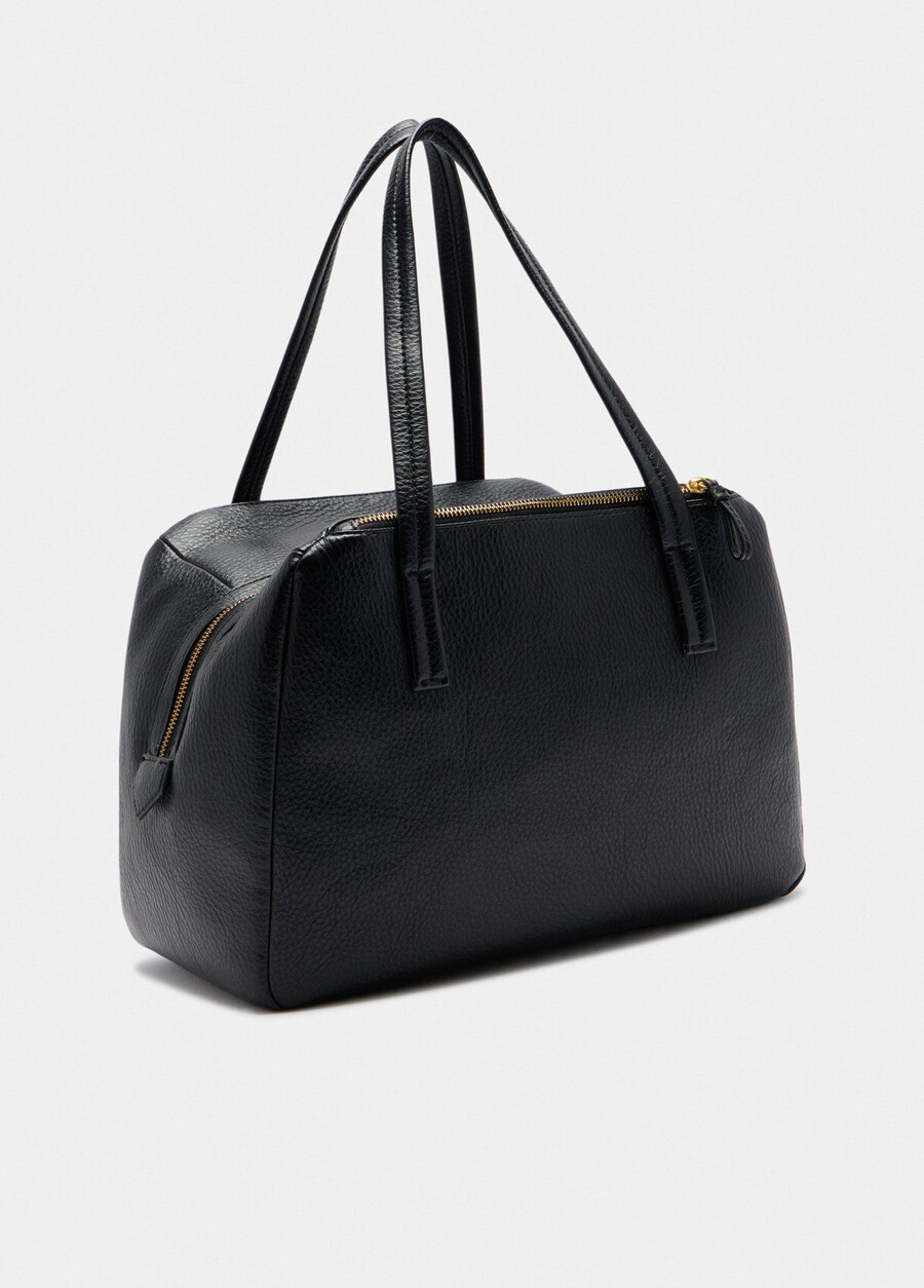 medium satchel with charm
