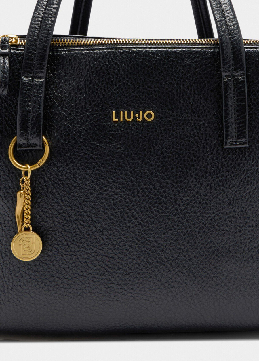 medium satchel with charm