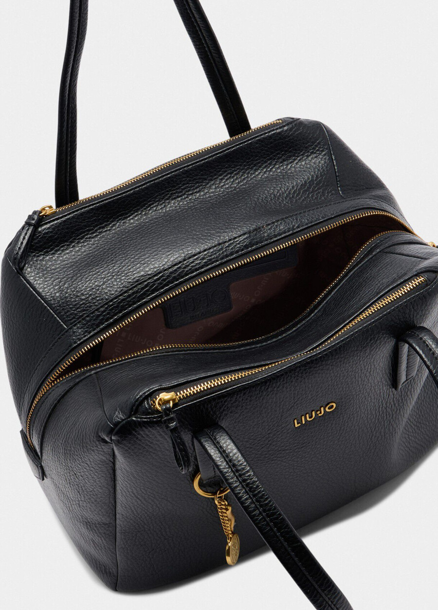 medium satchel with charm