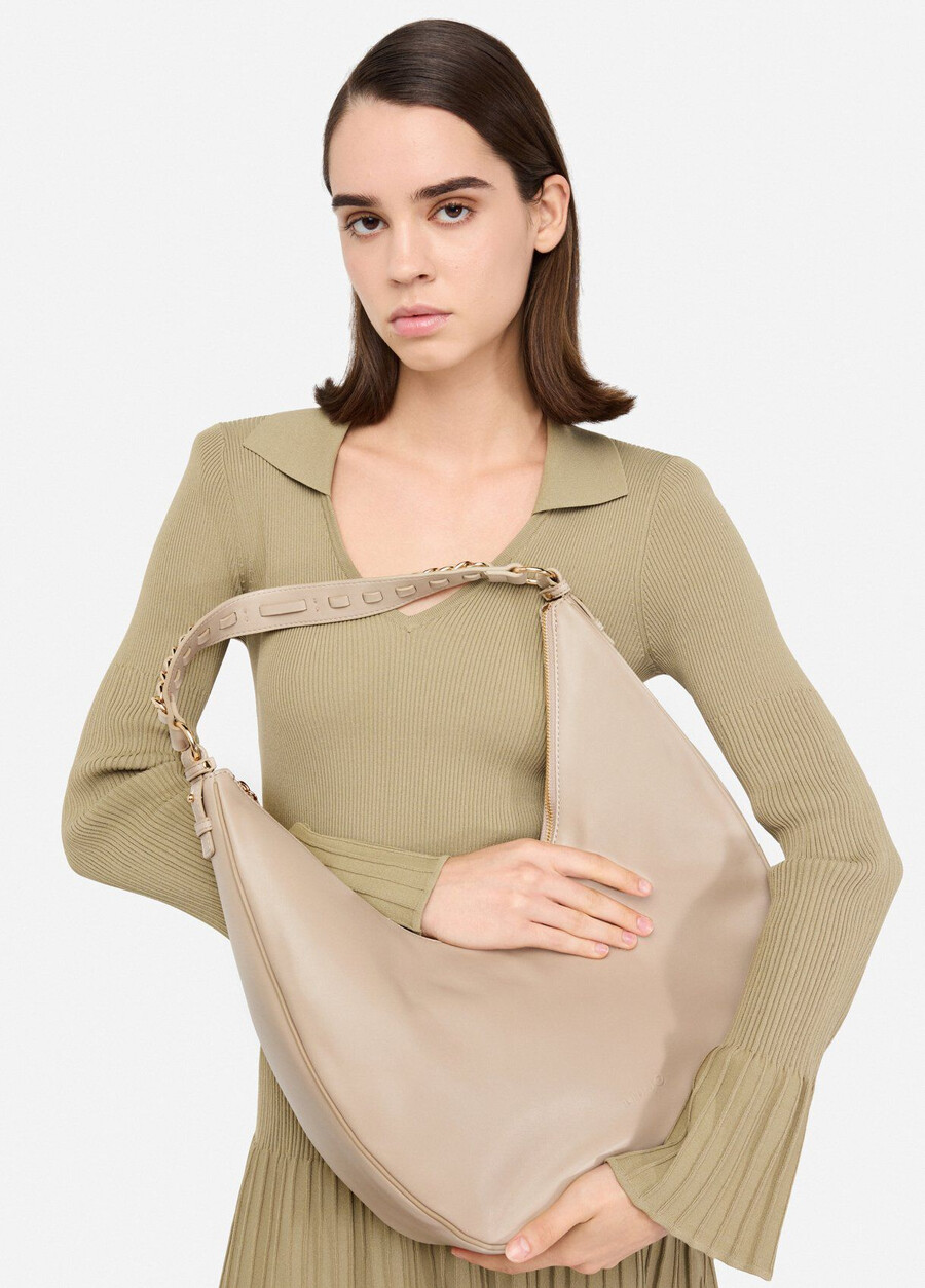large hobo bag with chain