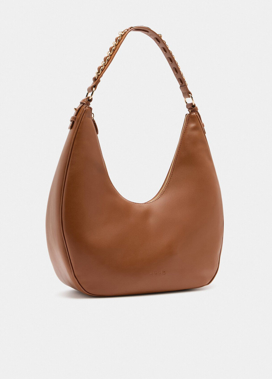 large hobo bag with chain