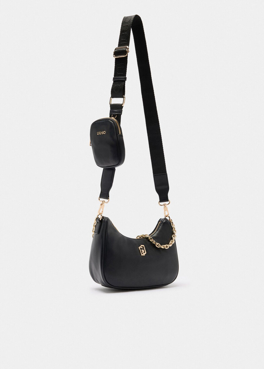 small hobo bag with chain