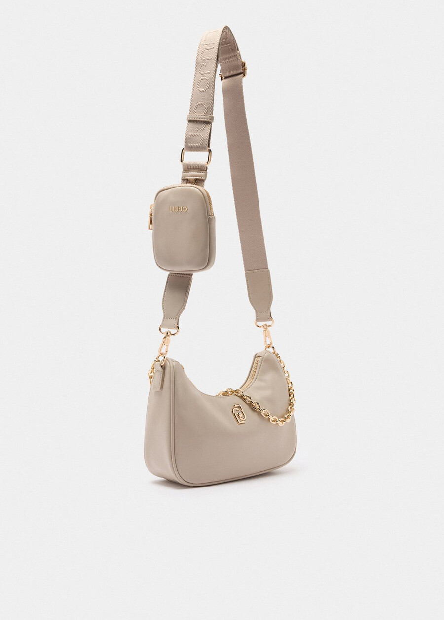 small hobo bag with chain