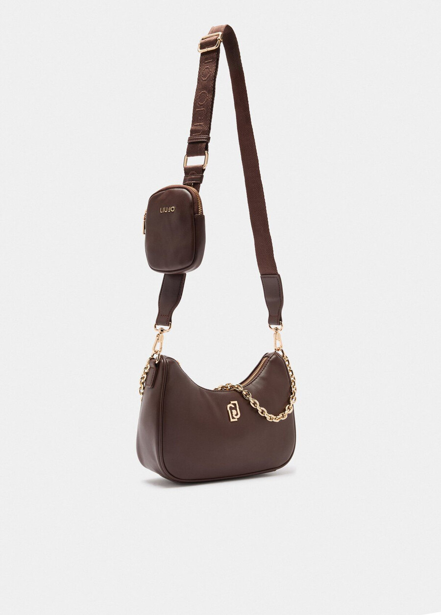 small hobo bag with chain