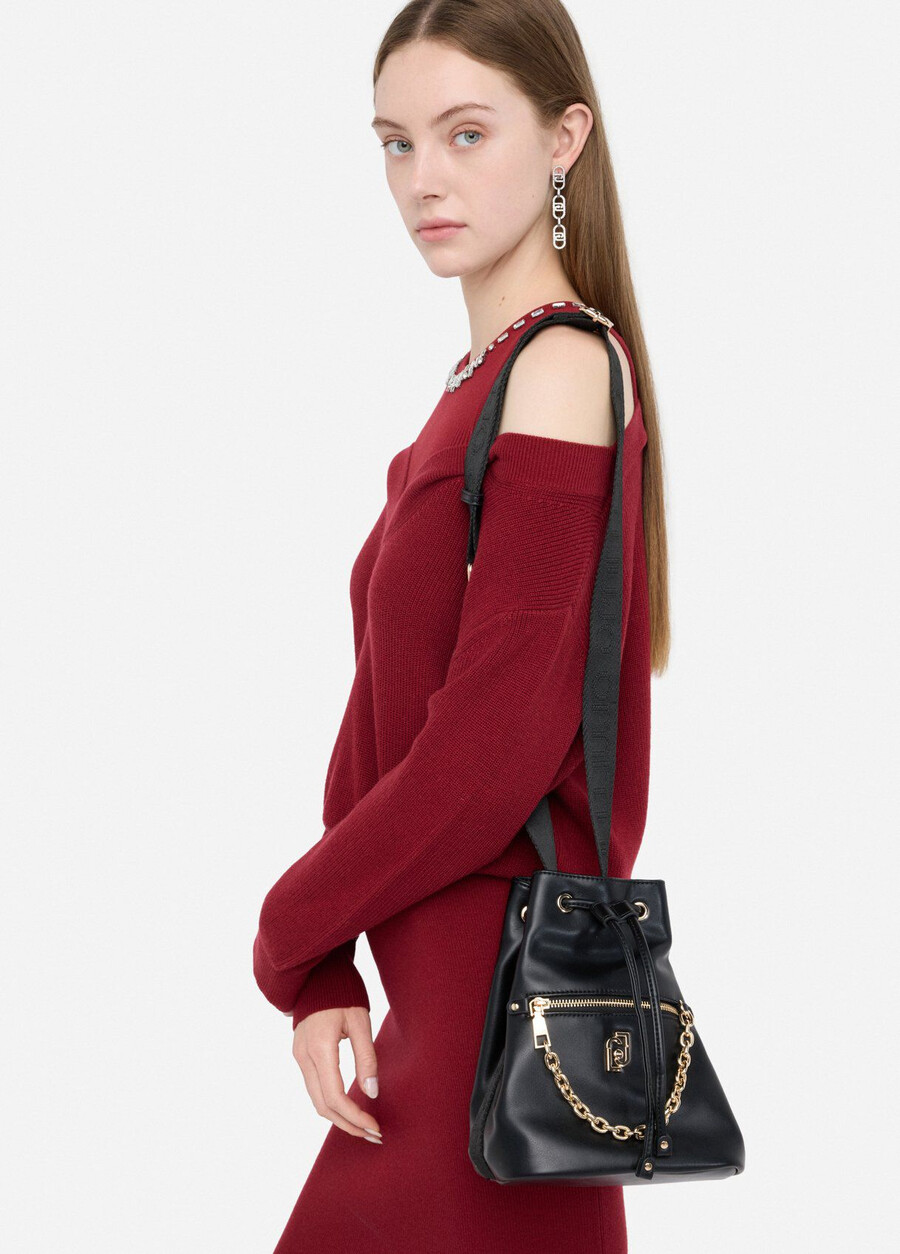 small bucket bag