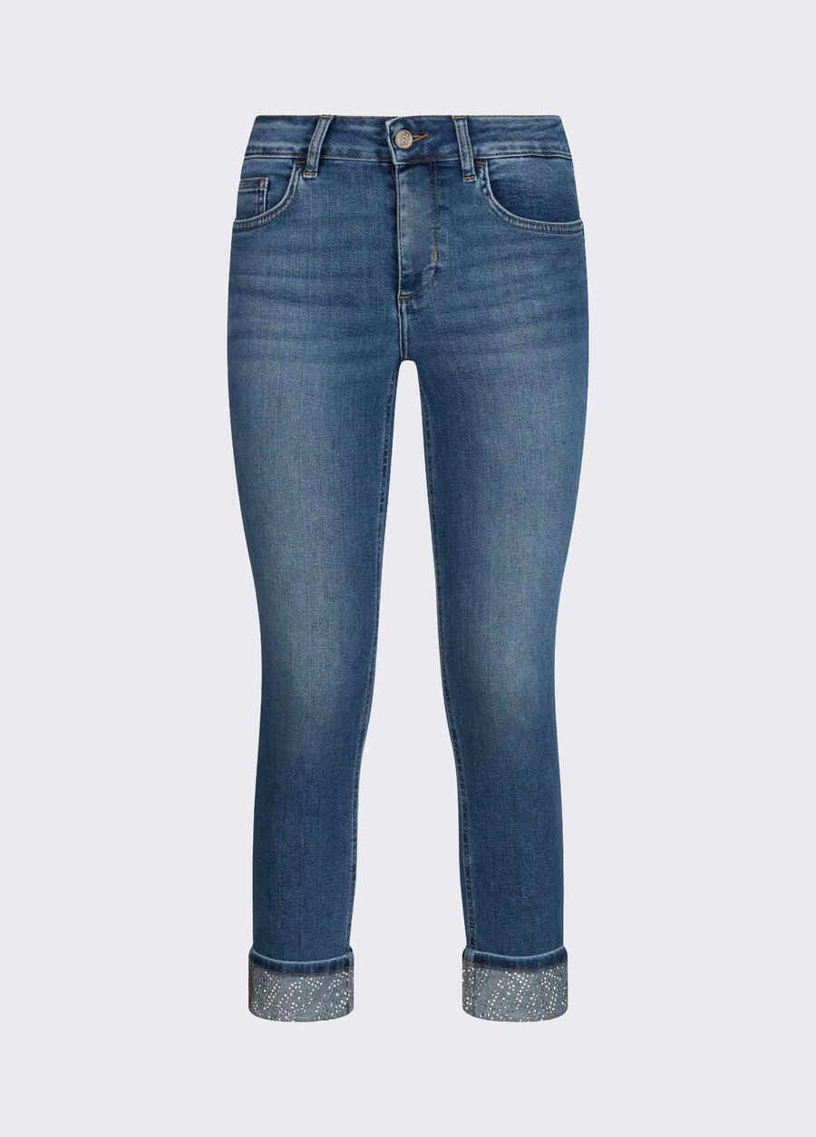 skinny jeans with rhinestones