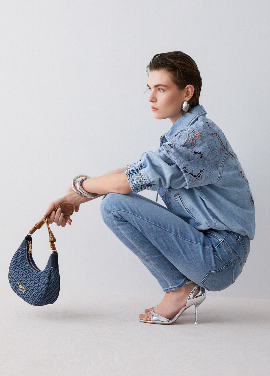 high-rise skinny jeans