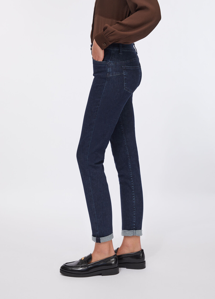 skinny jeans with turn-ups