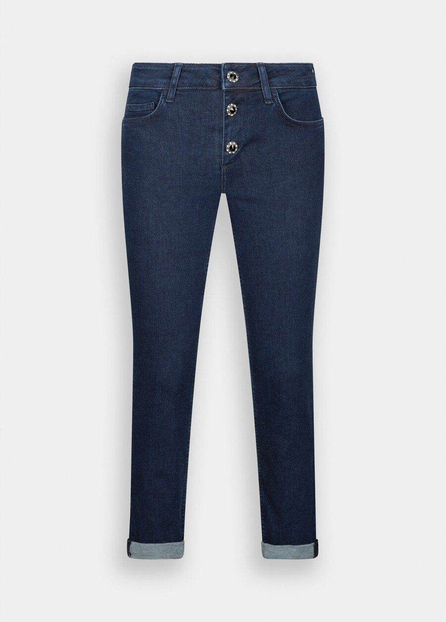 skinny jeans with turn-ups