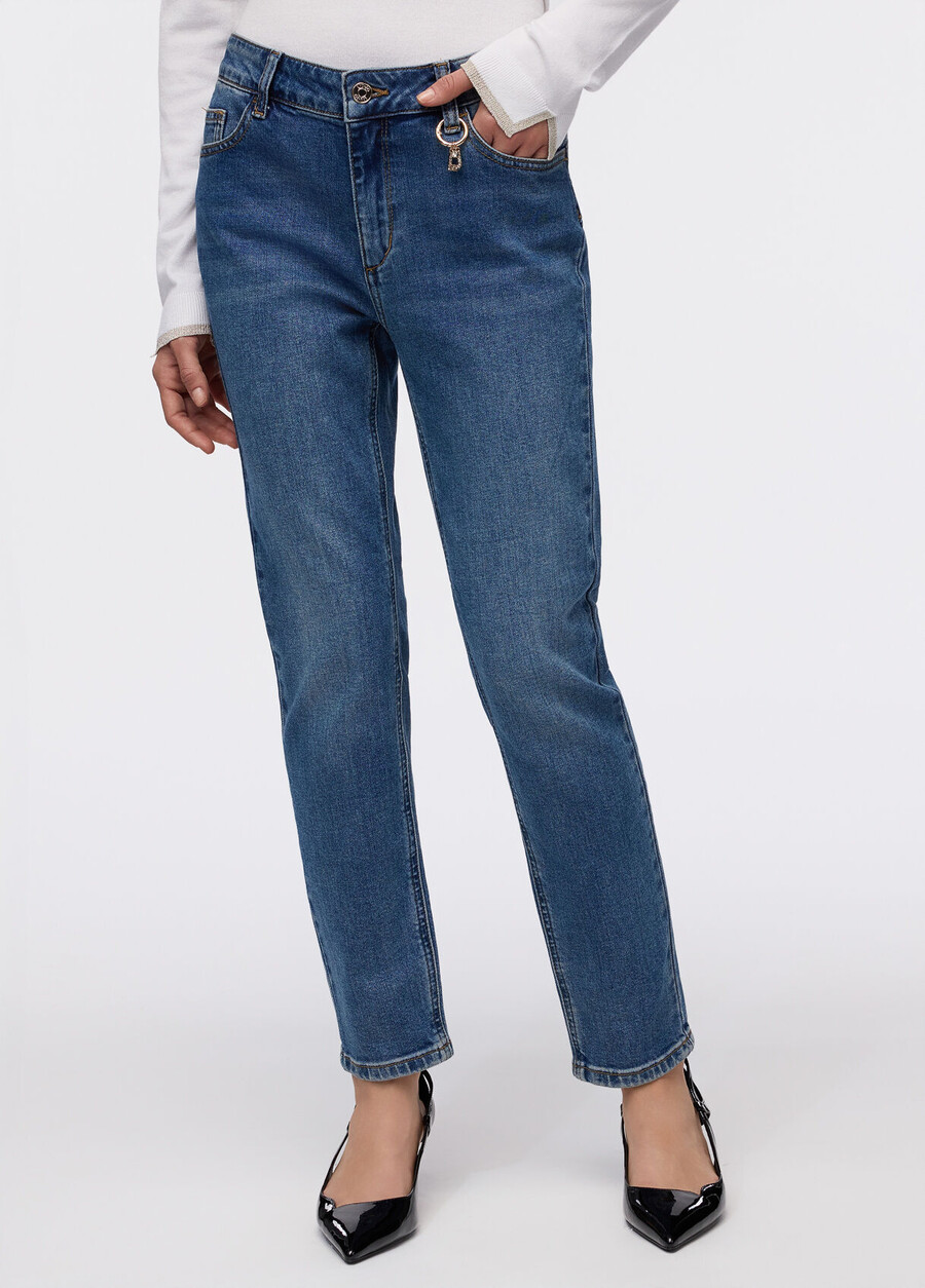 high-rise skinny jeans