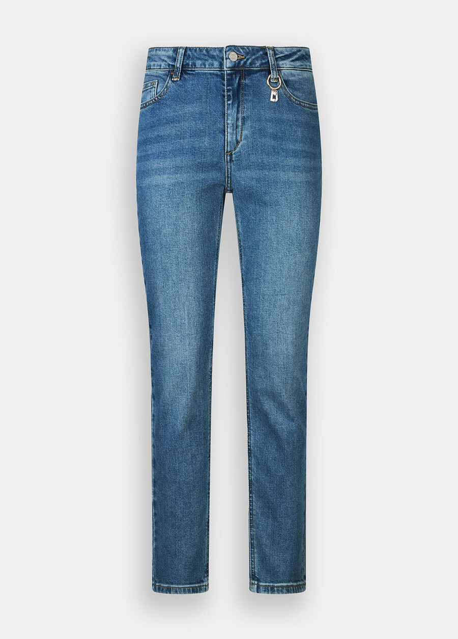 high-rise skinny jeans