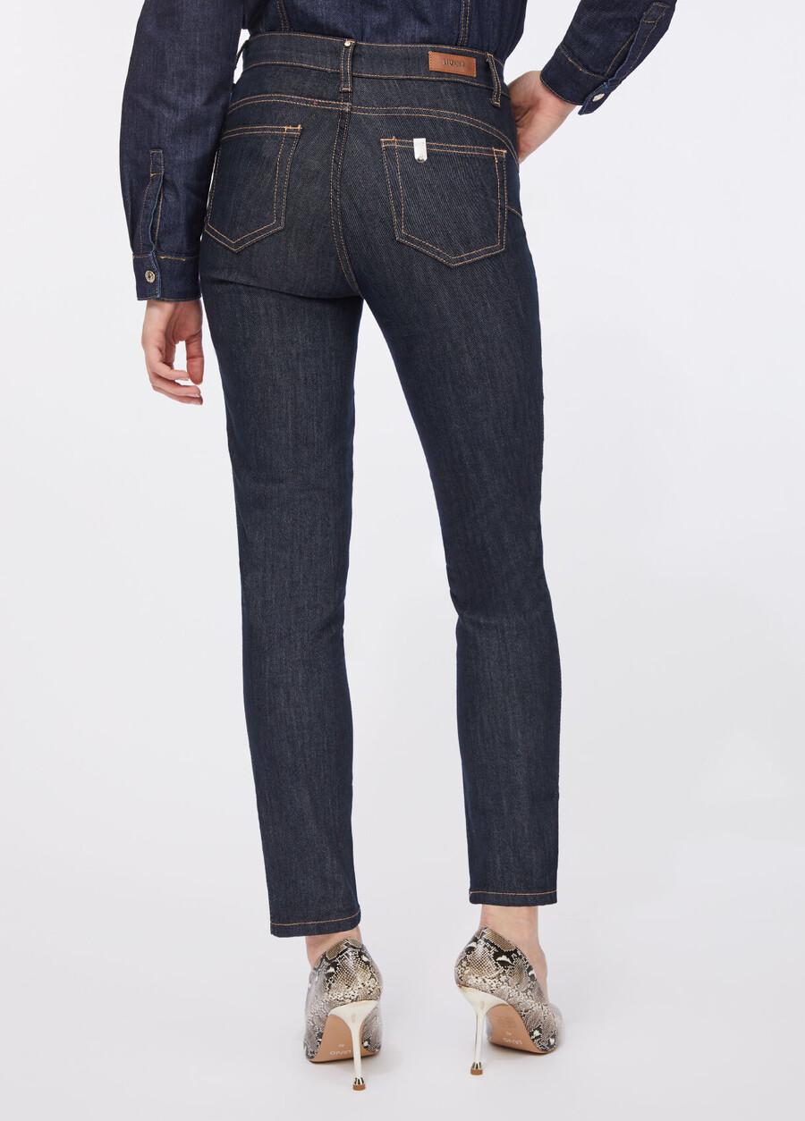 cropped skinny jeans