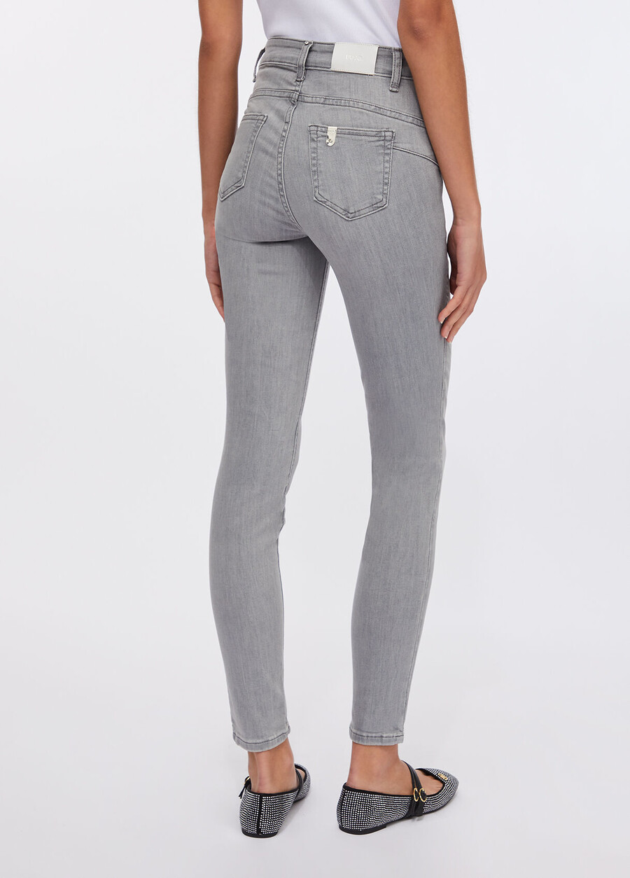 high-rise skinny jeans